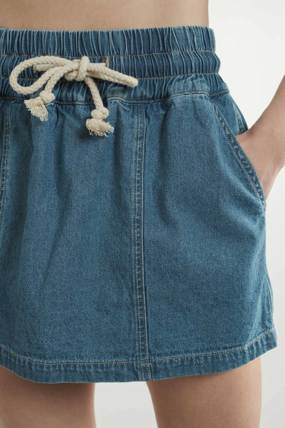 Aaron & Amber - Smocked Waistband Skorts