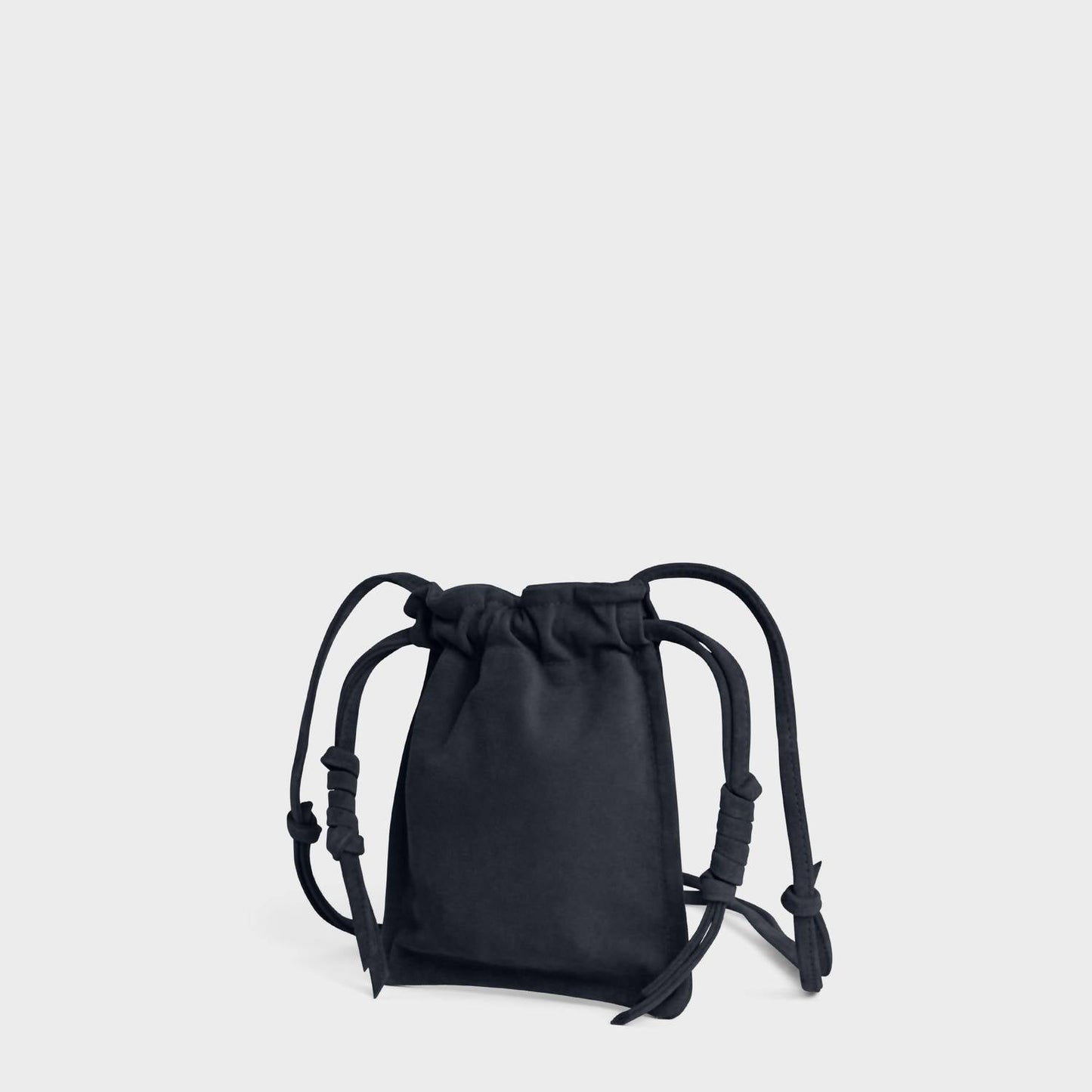 Lemiz - Women's Mini Bowie Drawstring Crossbody Bag