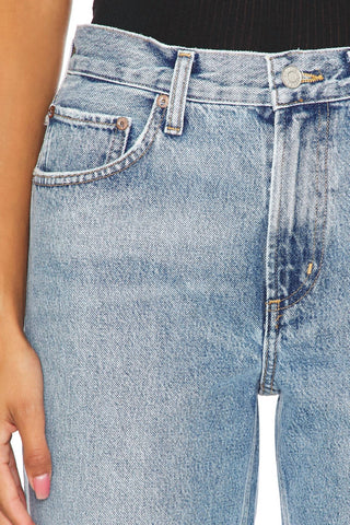 Agolde - Valen Mid Rise Ankle Straight Jeans