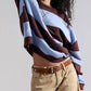 Free People - Classic Striped Oversized Crewneck Top