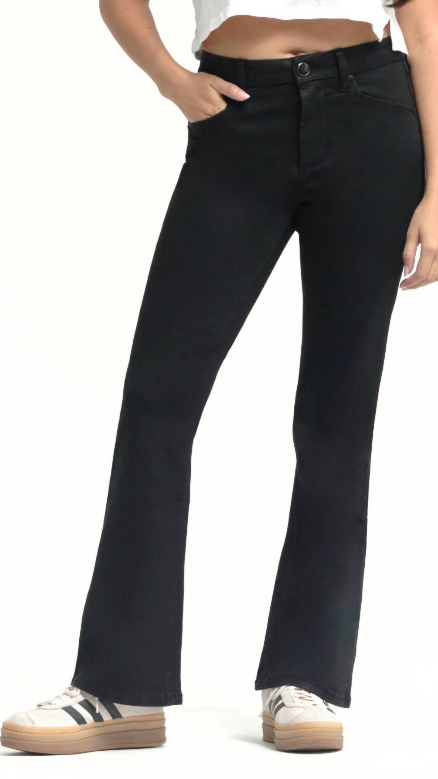 1822 Denim - Mid Rise Better Butter Slim Boot Jean