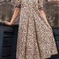 Dizzy-Lizzie - Montauk Animal Print Dress