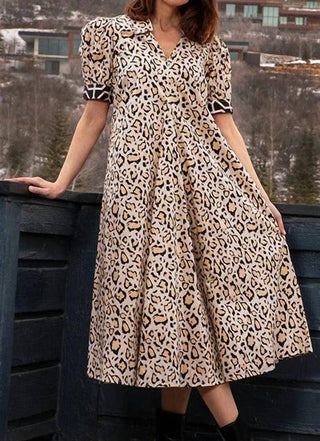 Dizzy-Lizzie - Montauk Animal Print Dress