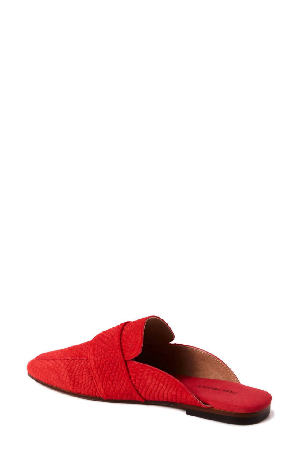 Free People - Women's At Ease Embossed Loafer