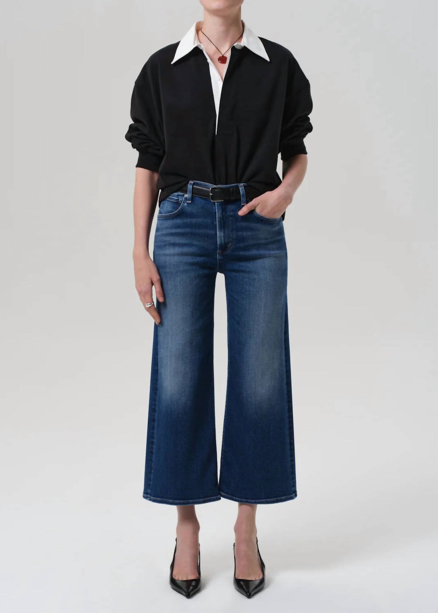 Citizens Of Humanity - Lyra Wide Leg Crop Jean
