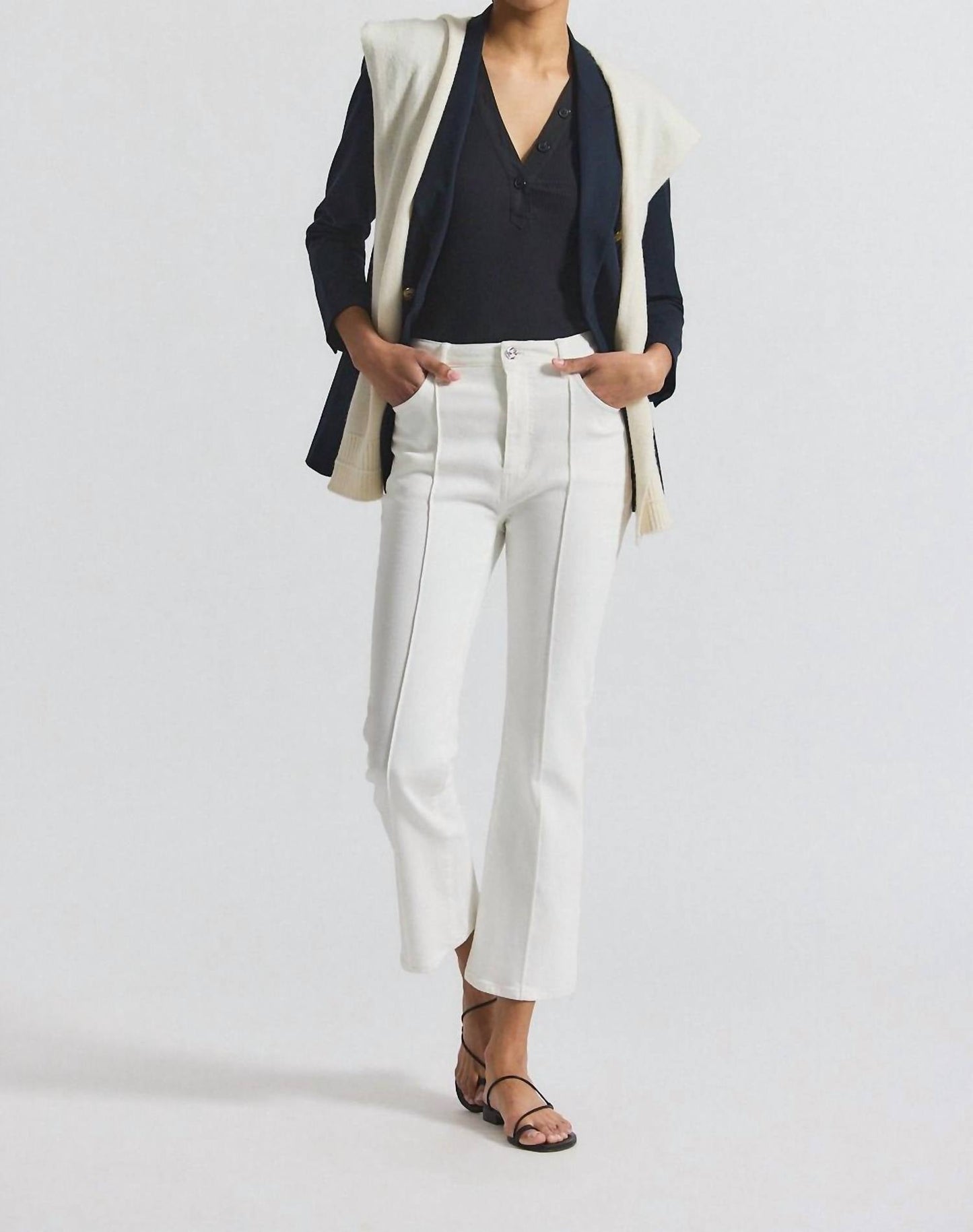 Derek Lam 10 Crosby - Comfort Stretch Cropped Jean