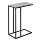 Accent Table, C-Shaped, Space-Saving Functionality