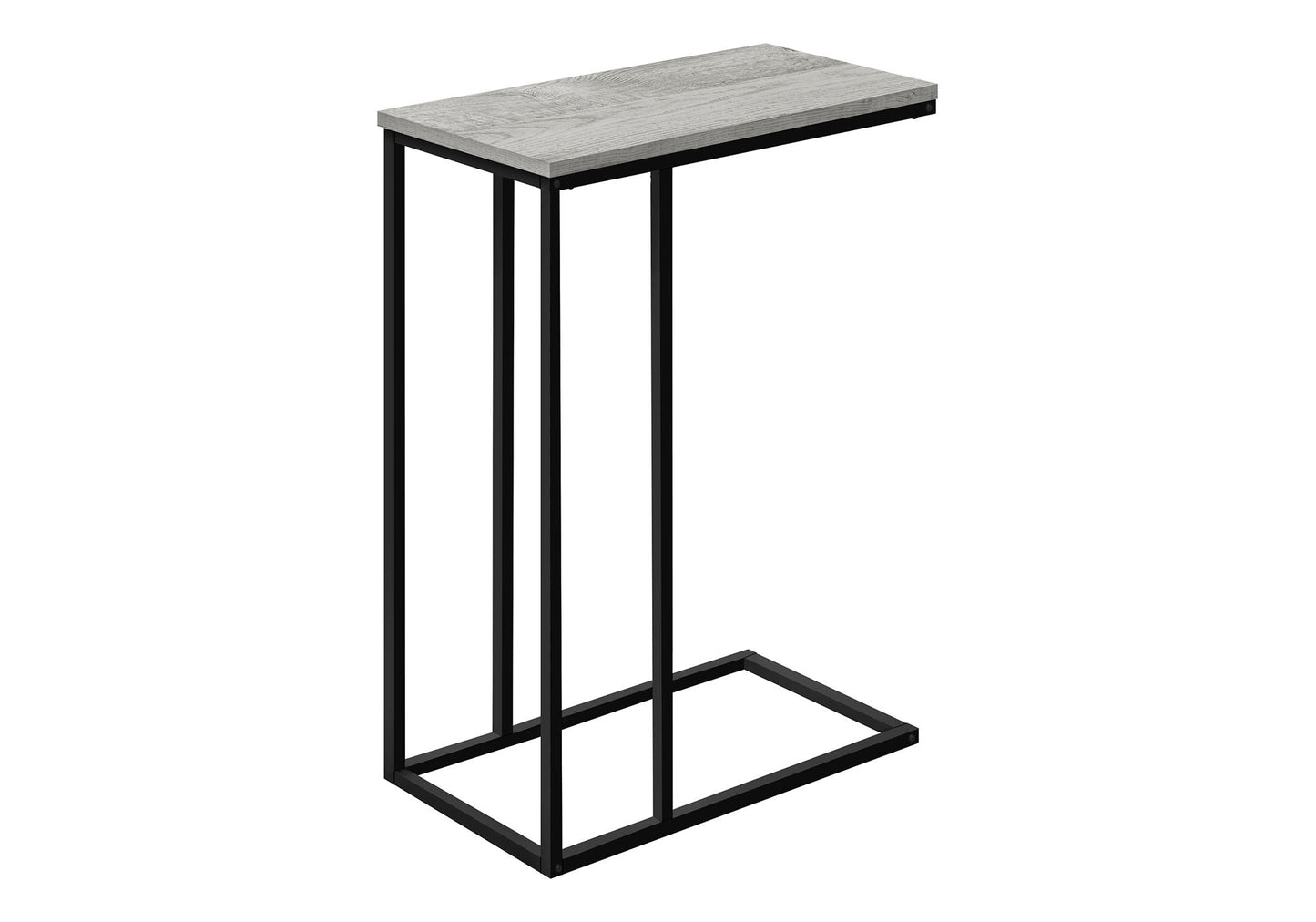 Accent Table, C-Shaped, Space-Saving Functionality