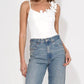 Adelyn Rae - Justine Floral Applique Bodysuit