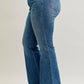 Judy Blue - High Waist Flare Tummy Control Double Button Waist Band Jeans