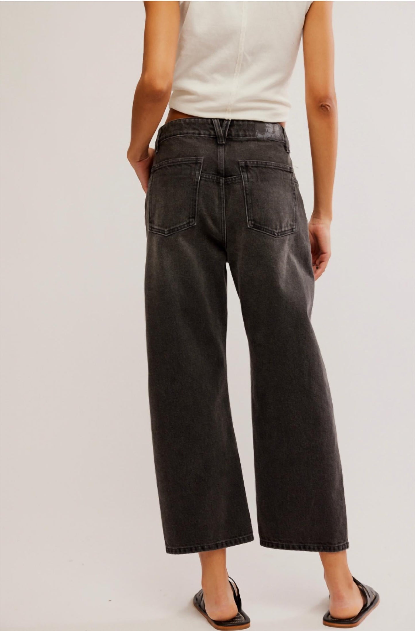 Free People - Deep Trance Dropped Boyfriend Jeans