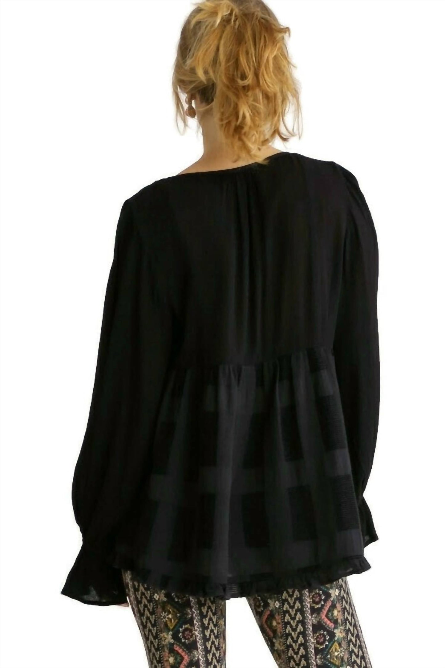 Umgee - Chenille Babydoll Top