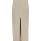 L'Agence - Maceline Pinstriped Maxi Skirt