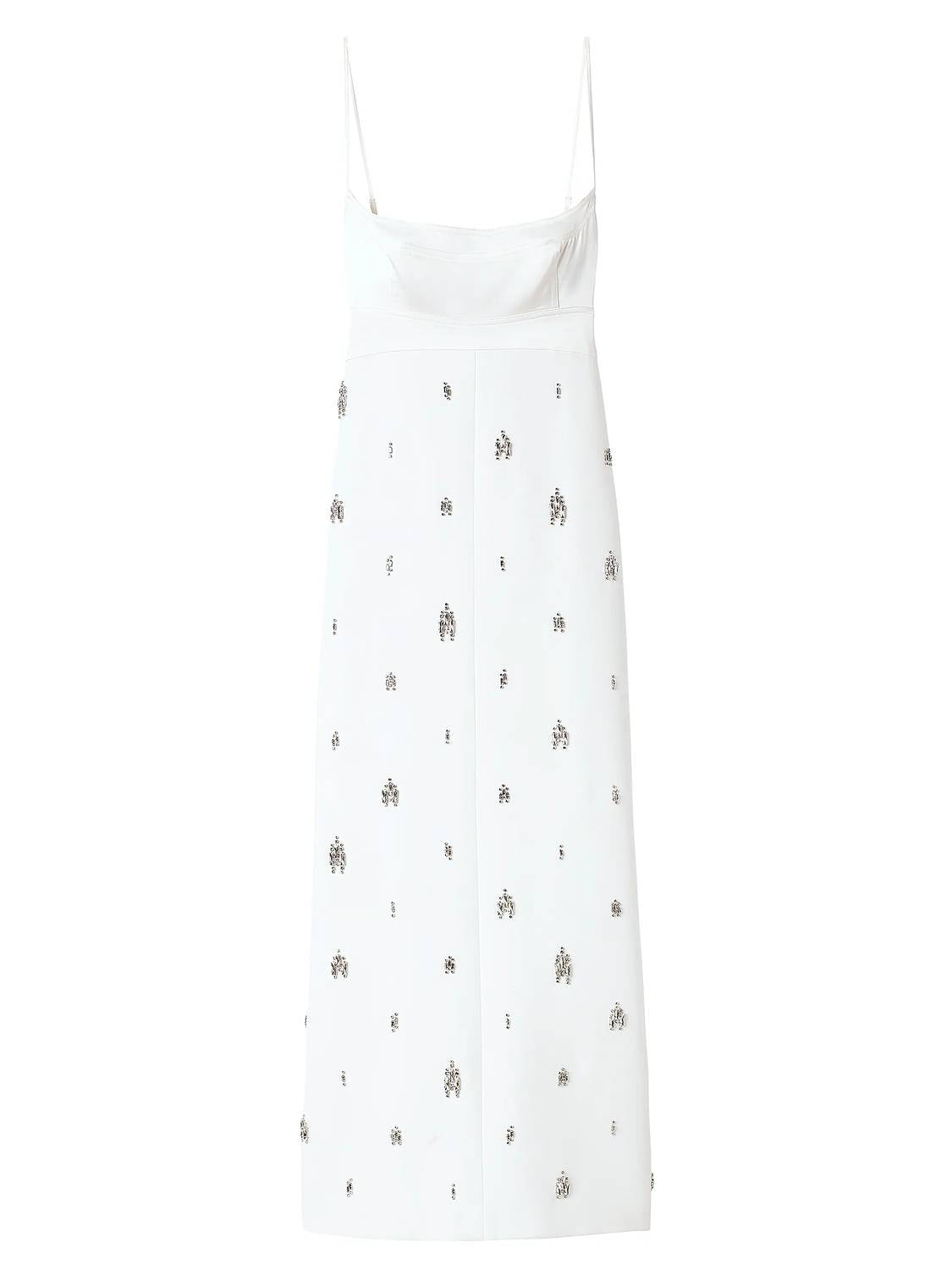 A.L.C. - Alana Crystal Embellished Midi Dress