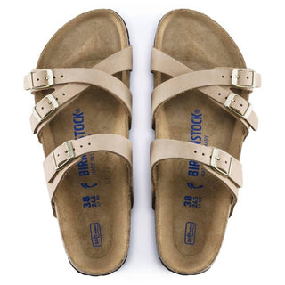 Birkenstock - Women's Franca Soft Footbed Leather Sandal