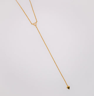 Colar Delight Triângulo Dourado
