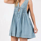 Lalavon - Gameday Denim Romper