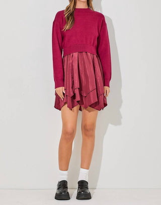 Baevely By Wellmade - Flora Sweater Dress