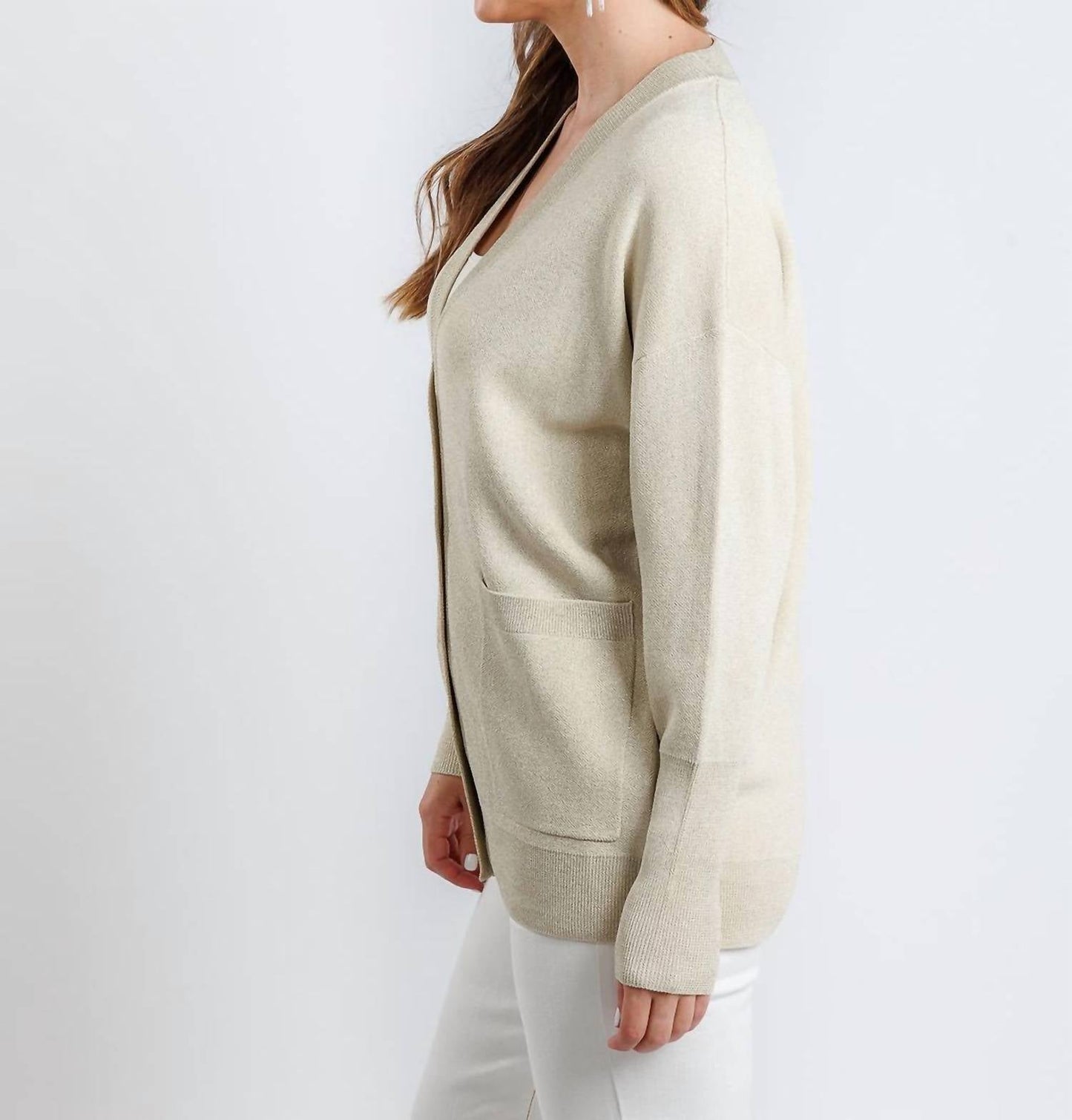 Lanhtropy - Aspen Lurex Cardigan