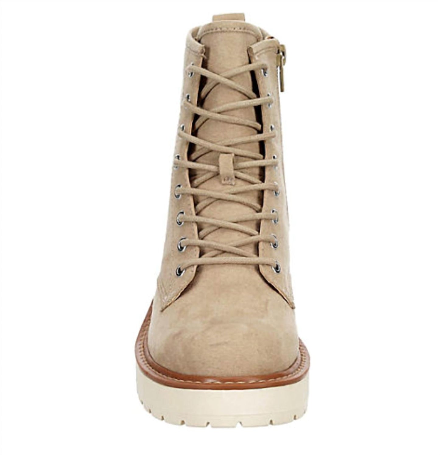 Steve Madden - Women's Leather Lace Up Combat Boot