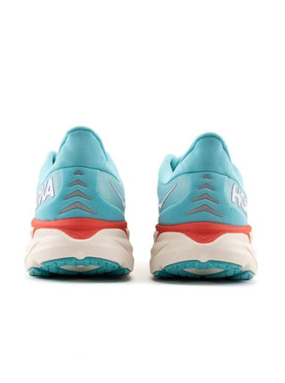 Hoka - Tênis de corrida Clifton 8 feminino - largura larga