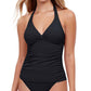 Perfil por Gottex - Top tankini com aro e alças finas