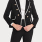 Generation Love - Lila Contrast Tweed Blazer