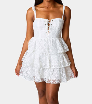 Buddylove - Vestido curto de renda Suzanne