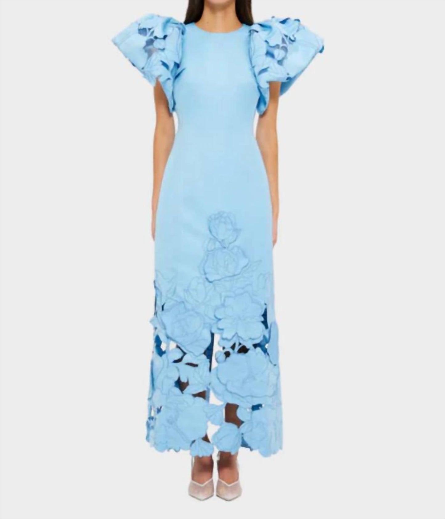 Leo Lin - Lucinda Applique Maxi Dress