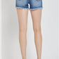 Risen - High Rise Distressed Shorts