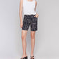Charlie B - Printed Pull-on Stretch Shorts