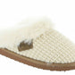 Very G - Women's Sweater Fuzzy Knit Slip On Slippers