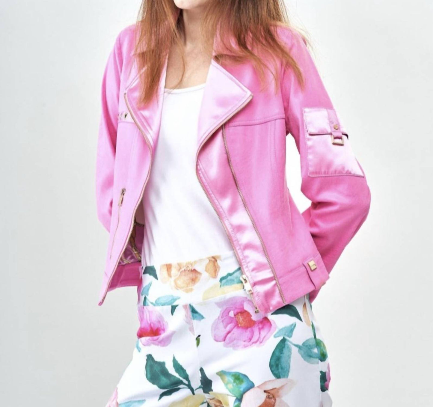 Insight - pleather moto jacket