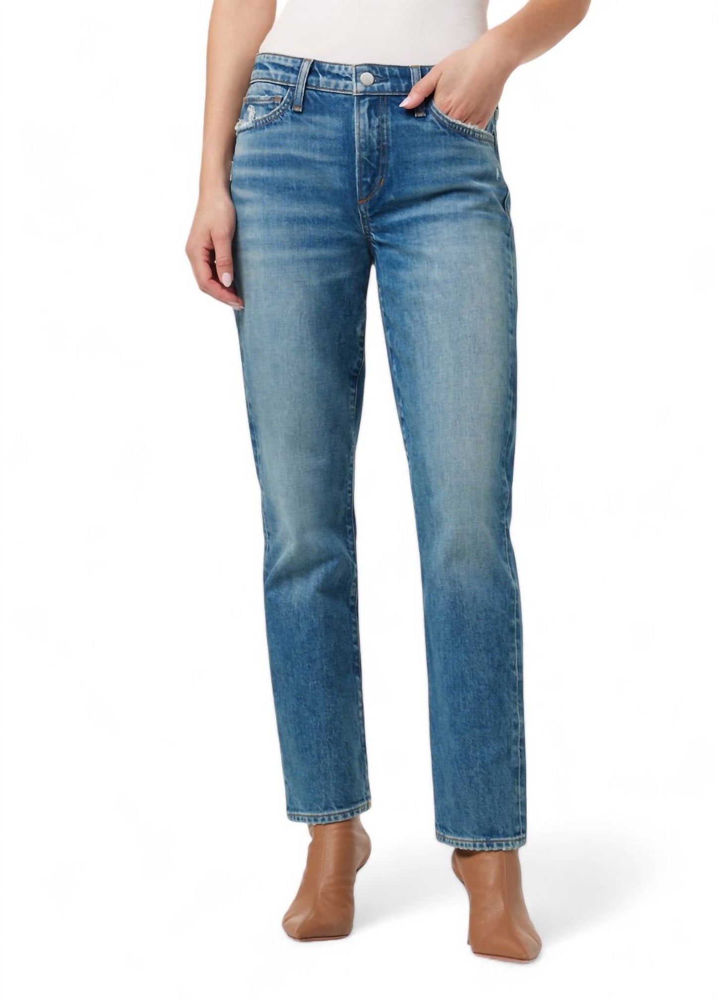 Joe'S Jeans - LARA MID RISE CIGARETTE ANKLE JEAN