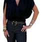 Elan - Banded Bottom Beauty Top