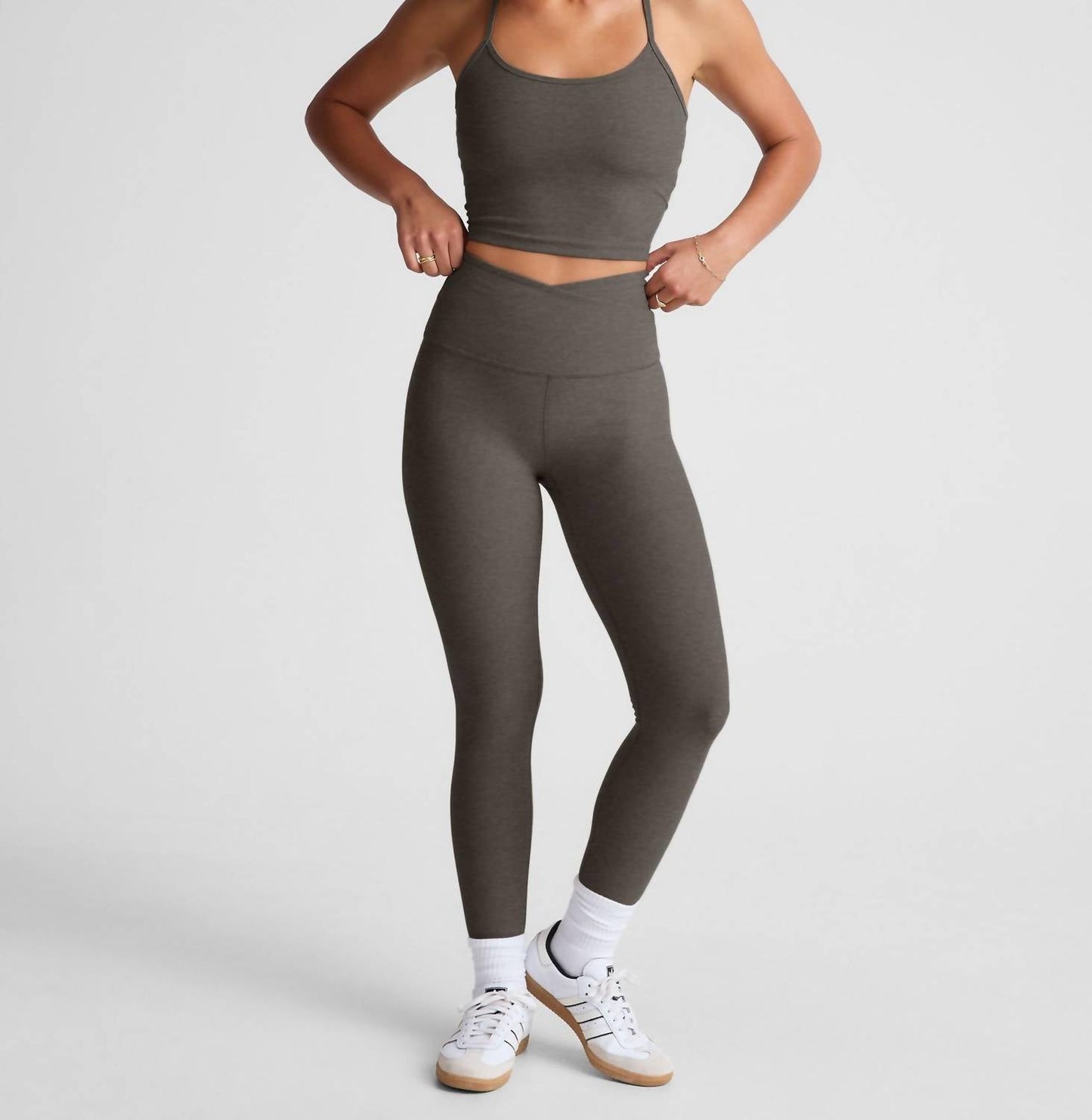 Beyond Yoga - Spacedye Slim Racerback Cropped Tank Top