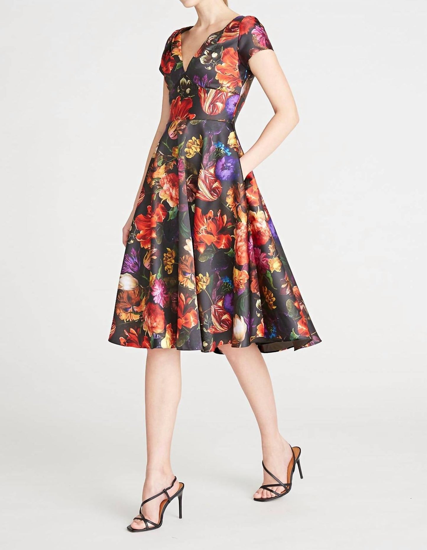 Theia - Women's Leilani Midi Dress