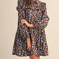 &Merci - Ruffle Trim Button Down Mini Dress