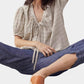 Amente - Front Tie Blouse