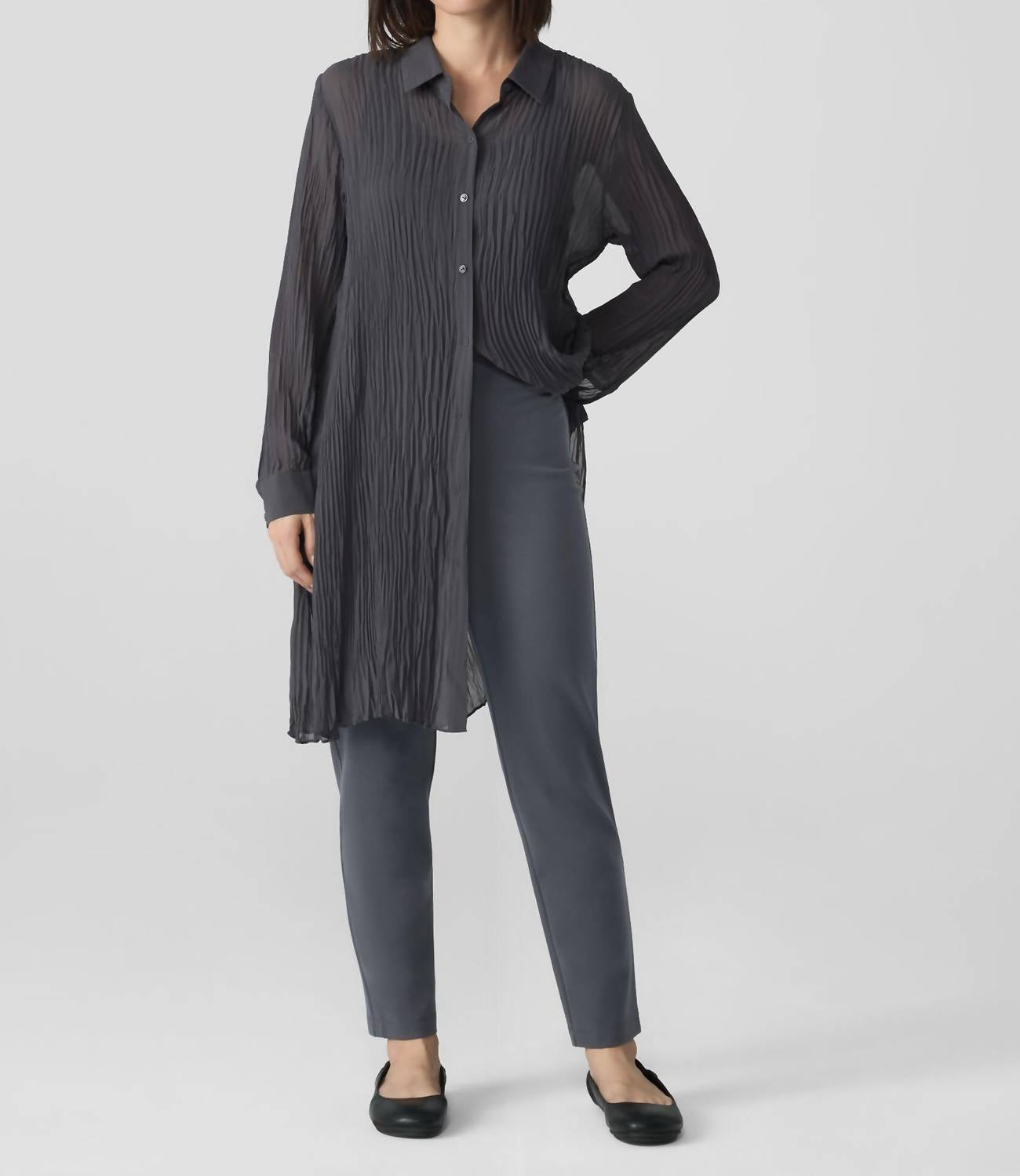 Eileen Fisher - Washable Flex Ponte Slim Pant