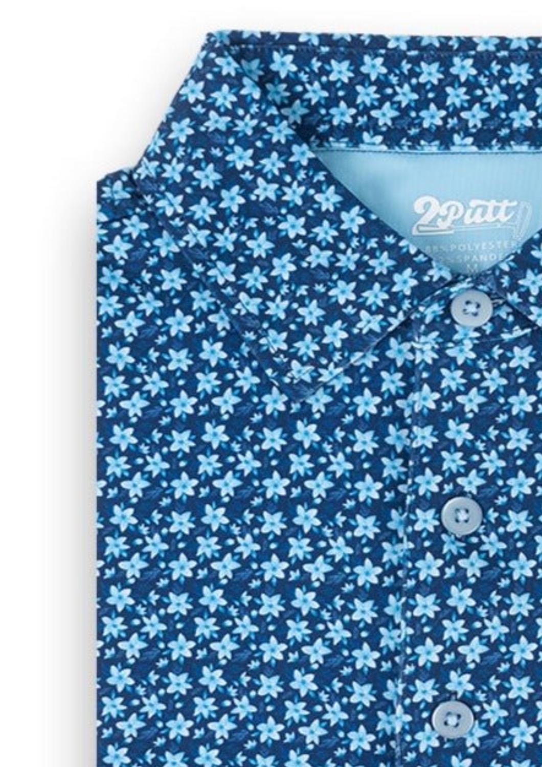 2Putt - Men's Floral Club Polo