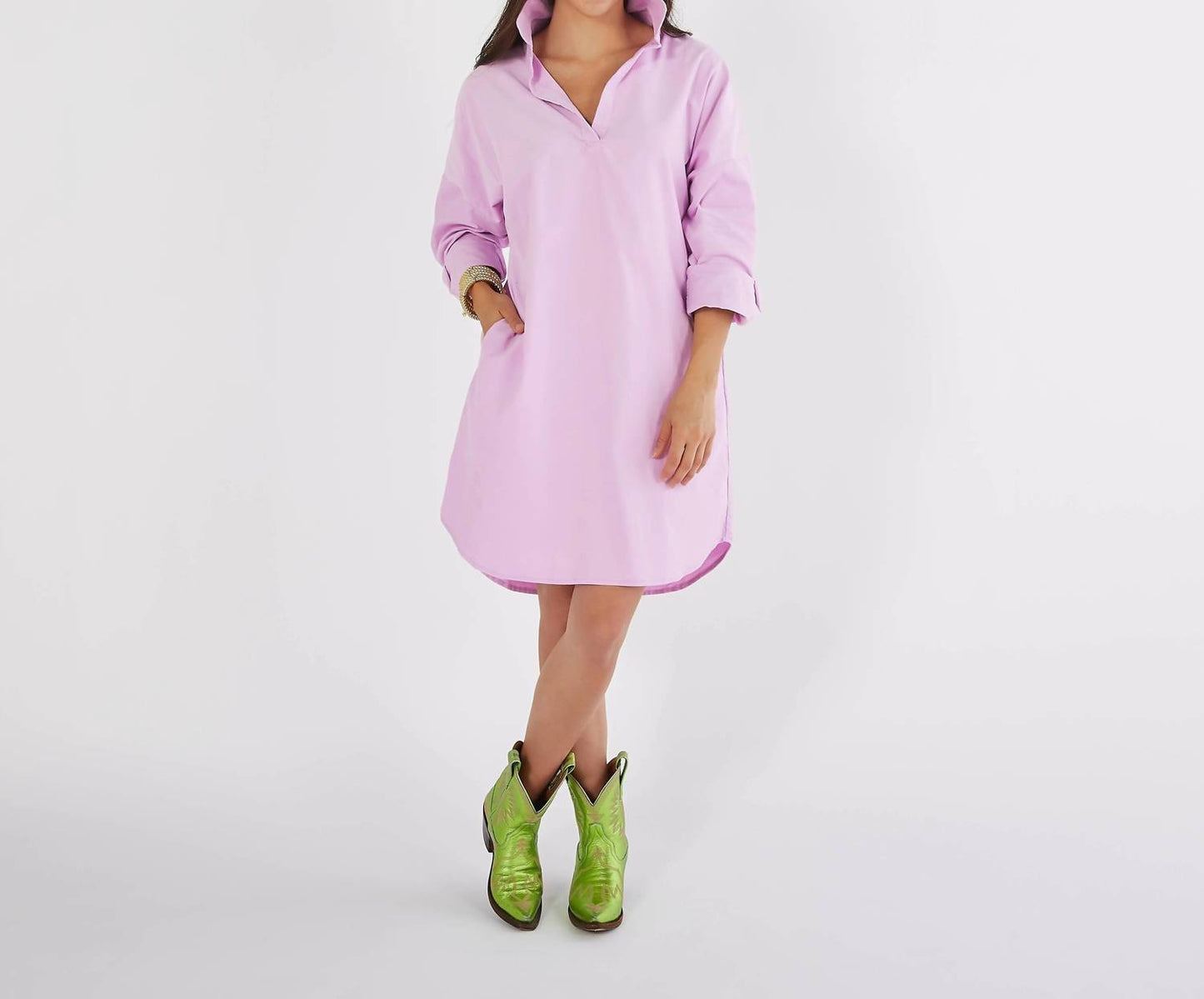 Caryn Lawn - Lila Corduroy Preppy Mini Dress