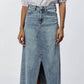 Dear John Denim - VIANNA CLEAN HEM FRONT SLIT DENIM SKIRT