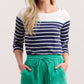 Hatley - Button Breton Top
