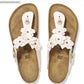 Birkenstock - Women's Gizeh Flower Sandals