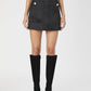 French Connection - Carey Satin Embellished Skirt