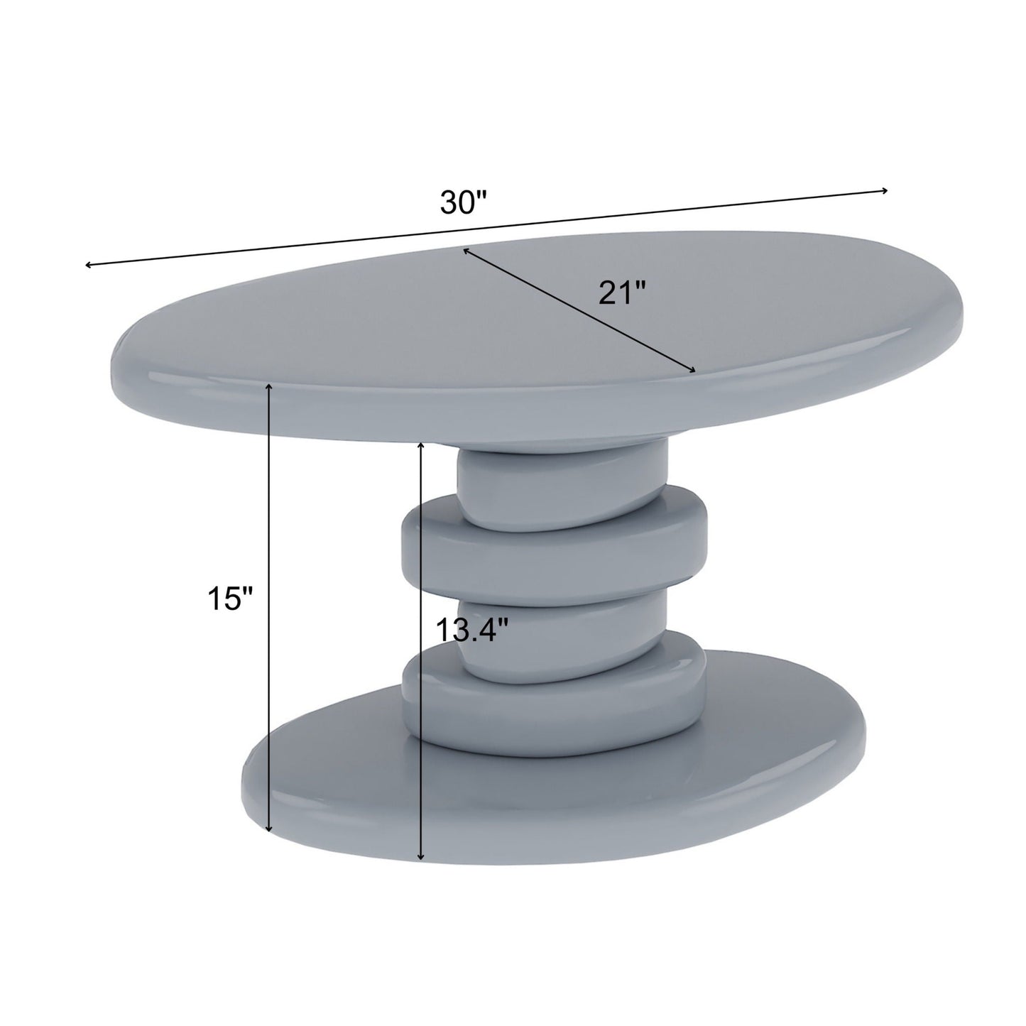 Cobblestone End Table