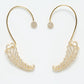 Avenue Chic - Women's Wing Ear Climber Earrings