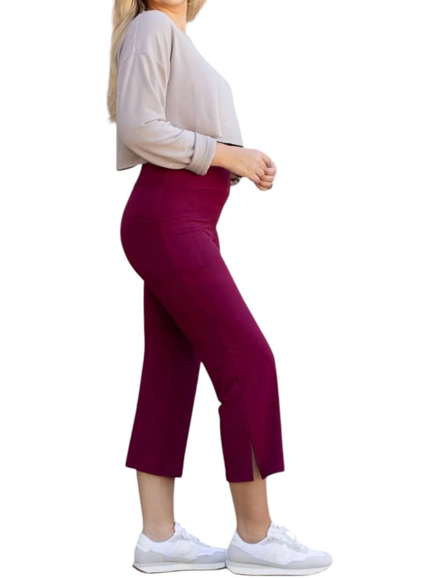 Julia Rose - Courtney High Waisted Gaucho Pants