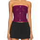 Steve Madden - Nadira Sweater Strapless Top